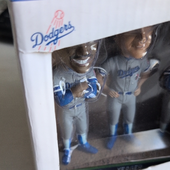 1981 World Series Tri-MVPs Bobblehead Set - Blue